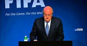 Presidente de la FIFA Joseph Blatter anunció que dejará su cargo