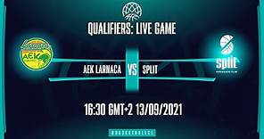 AEK Larnaca v KK Split - Full Game | Basketball Champions League 2021-22