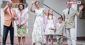 Victoria de Suecia celebró sus 45 años junto a su familia en el Castillo de Solliden | ¡HOLA! TV