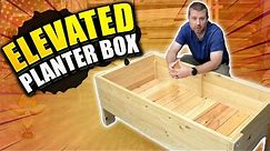 DIY Planter Box - Free Plans! Reclaimed wood ideas