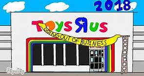 The life of a Toys “R” Us building in 43 seconds. #toysrus #history