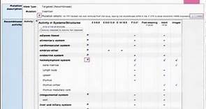 cre-lox and cre recombinases in Mouse Genome Informatics: worksheet module 2
