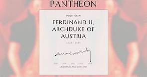 Ferdinand II, Archduke of Austria Biography - Archduke of Further Austria