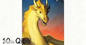 Wings of fire characters as pokemon cards