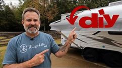 HOW TO Replace RV Camper Awning Fabric | DIY | Step By Step