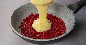Pomegranate Cake Recipe | Super Soft Upside Down Pomegranate Cake Recipe | Yummy