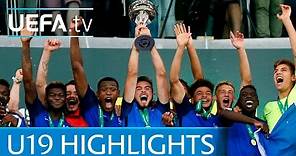2016 Under-19 final highlights: France 4-0 Italy