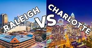 Raleigh NC VS Charlotte NC - WHO WINS?