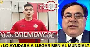 JOHAN VÁSQUEZ llega al CREMONESE para ser el LÍDER de la defensa del recién ascendido | SportsCenter