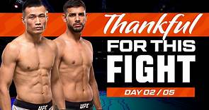 Yair Rodriguez vs The Korean Zombie | UFC Fights We Are Thankful For - Day 2