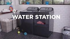 GE Appliances Top Load Washer Water Station