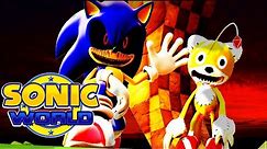SONIC.EXE AND TAILS DOLL PLAY SONIC WORLD! CAN YOU FEEL THE SUNSHINE?