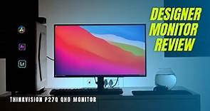 I Finally Bought A Monitor | Lenovo ThinkVision P27Q-20 | QHD