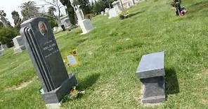 Actor James Michael Tyler Grave Hollywood Forever Cemetery Los Angeles California USA April 22, 2023