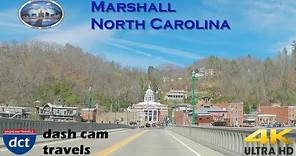 Drive through small-town America - Marshall, North Carolina