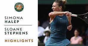 Simona Halep vs Sloane Stephens - Final Highlights I Roland-Garros 2018