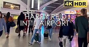 Harry Reid International Airport | Arrival | Las Vegas, Nevada, USA | 4K HDR