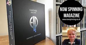 Emerson Lake & Palmer Fanfare 1970 - 1997 Deluxe Box Set Review and Unboxing