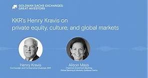 KKR's Henry Kravis on private equity, culture, and global markets