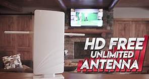 HD FREE TV Unlimited Antenna - Easy to Use.