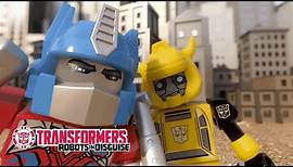 KRE-O Transformers - 'Take Us Through the Movies' Original Short | Transformers Official