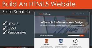 Build An HTML5 Website With A Responsive Layout