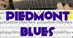 ¿Qué es el Piedmont blues?