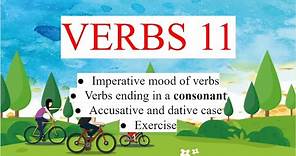 Albanian for beginners (verbs in present imperative - part 2)