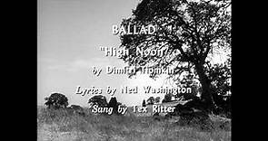High Noon 1952 HD, A la hora señalada, Solo ante el peligro.