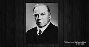 Mackenzie King, former PM of Canada - The message of the carillon 1927 Ottawa
