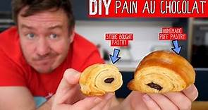 DIY Pain au Chocolat Recipe | Ready Made VS Homemade Puff Pastry