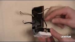 How to Install a Leviton Electrical Wall Outlet
