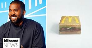Kanye West Returns to Instagram & Previews His Collaboration With McDonald's | Billboard News