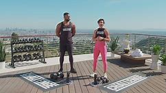 The Challenge Workout - Chest and Back with Rachel and Corey | MTV