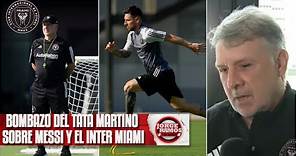 TATA MARTINO revela la DIFERENCIA con la que llegó Messi al Inter Miami | Jorge Ramos y Su Banda