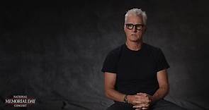 Powerful Pre-Concert Interview: John Slattery Discusses His Connection to the Service and Gratitude