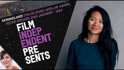 Chloé Zhao Q&A - NOMADLAND | Producers Mollye Asher, Peter Spears & Dan Janvery | Film Independent