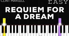 Requiem For A Dream | EASY Piano Tutorial