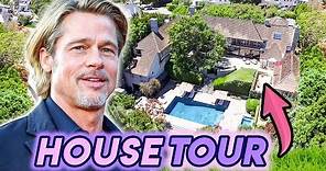 Brad Pitt | House Tour 2020 | His Multi-Million Dollar Los Feliz Compound