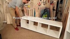 DIY : Fabriquer un lit avec des étagères IKEA