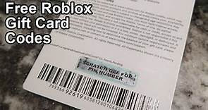 Free Roblox Gift Card Codes 2023 - #24