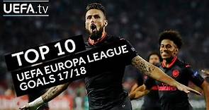 Top ten goals of the UEFA Europa League season