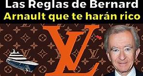 25 HÁBITOS de Bernard Arnault que pueden hacerte millonario, el hombe más rico del mundo