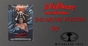 A Nightmare on Elmstreet - 3-D Movie Poster by McFarlane Toys