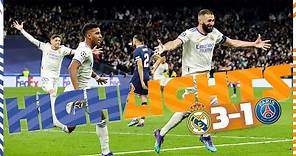 HIGHLIGHTS | Real Madrid 3-1 PSG | UEFA Champions League