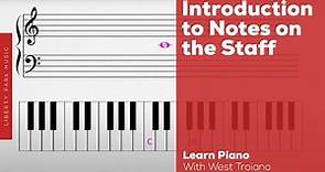 Introducing the Staff | Basic Music Notation | Beginning Piano