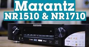Marantz NR1510 & NR1710 slimline home theater receivers | Crutchfield