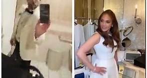 Jennifer Lopez e Ben Affleck, il matrimonio in Cadillac rosa a Las Vegas