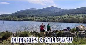 Dumfries & Galloway-Solway Firth-Annandale Distillery-Dalbeattie Forest-Red Kite Trail-Caerlaverock