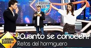 María Pedraza y Jaime Lorente demuestran cuánto se conocen - El Hormiguero 3.0